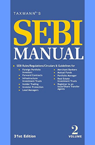 SEBI Manual (Set of Three Volumes)