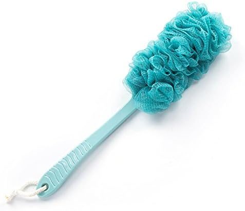 Bath Sponge Brush with Long Handle Exfoliating Bath Shower Loofah Body Back Brush Scrubber Soft Shower