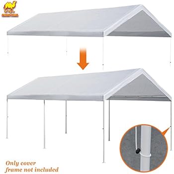 canopy carport domain caravan tent frame feet shelter garage bungees x20 camel strong replacement ball