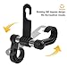 Headrest-Hooks-Car-Organizer-for-Accessories,Car Back Seat Organizer Purse Hook 2 PCS Stainless Steel Purse Hanger Storage for Car, Grocery Bag,Purses, Handbags, Cloth