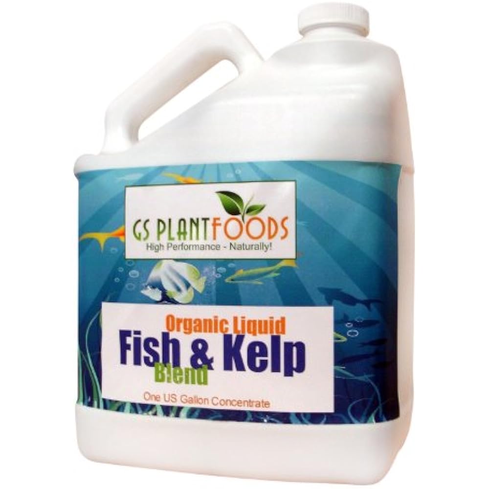 Organic Hydrolyzed Fertilizers & Plant Food Fish And Seaweed Blend 1