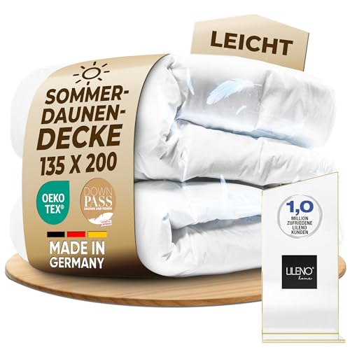 Zuschlagen lohnt sich! Preis-Leistungs-Tipp: LILENO HOME Premium Daunendecke... für 61,40€. Viel Spaß beim Sparen!