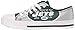 FOCO NFL Womens Ladies Glitter Low Top Canvas Sneaker Shoes