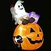 SUPERJARE Hallween Punpkin and Dog - Large