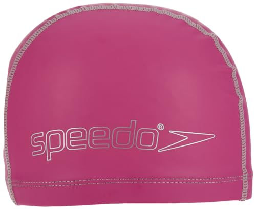 Speedo Junior Pace Cap Bonnet de Bain Mixte Enfant, Rose, Taille Unique