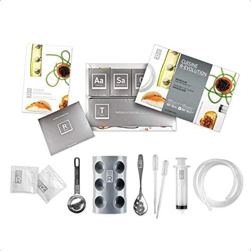 14-Piece Molecular Gastronomy Kit - Cuisine R-Evolution Kitchen Utensil Set