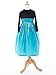 Little Adventures Ice Queen Coronation Dress Up Costume for Girls (Large 5-7) - Machine Washable Child Pretend Play and Party Dress with No Glitter