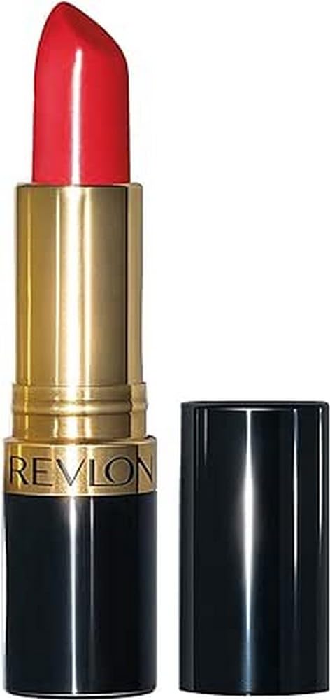 Photo 1 of Revlon Super Lustrous Lipstick, with Vitamin E and Avocado Oil, Cream Lipstick, 654 Ravish Me Red, 0.15 oz (Pack of 2)