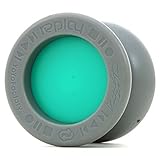Replay Pro Gray Grey and Aqua Yo Yo From YOYOFactory Gentry Stein Signature Edition