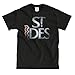 St Ides Malt Liquor Mens Black T-shirt