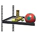 Edsal MROP3618W5B Steel Storage Rack, 5 Adjustable Shelves, 5000 lb. Capacity, 72