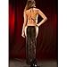 GONKOMA Women's Lace Underwear Women Transparent Lace Lingerie Dress Nightwear (Free Size, Black)