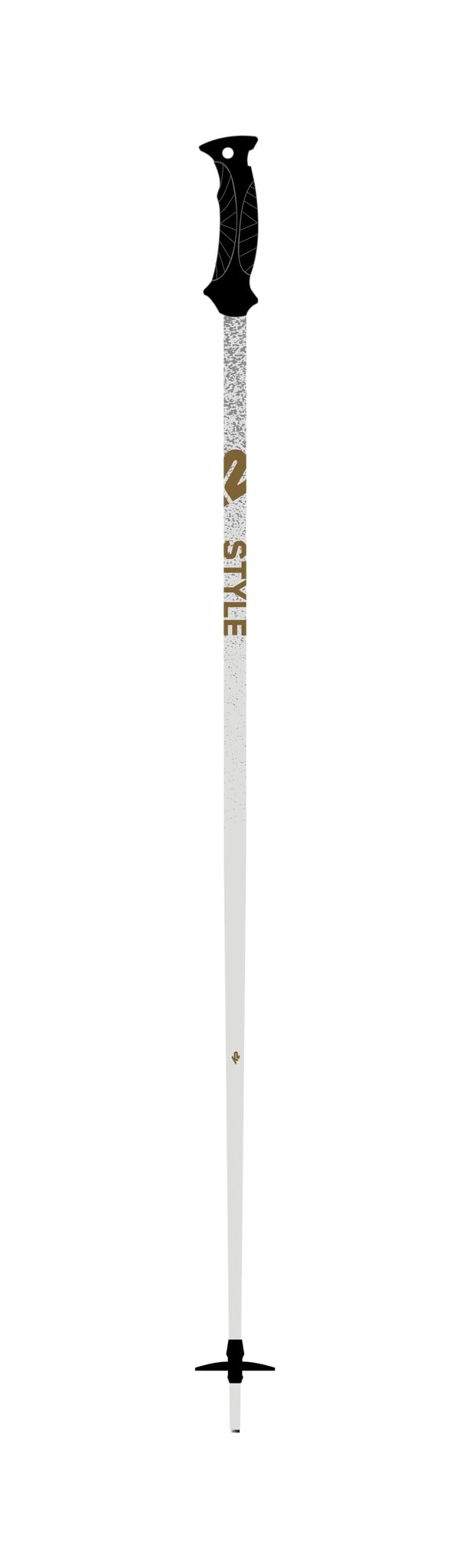 K2 Skis STYLE COMPOSITE, Women’s ski pole, white, 120 cm - 10G3011.1.1.120