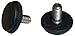 Jejavu Stainless Steel Screw-in Feet Furniture Sliders, Glides for Patio Furniture, Outdoor Chairs, and More, 5/16