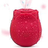 Rechargeable Air Pulse Massage Device with Dynamic Motion and Vibration, USB Charging, Soft Silicone Design for Home Relaxation Color N60534