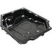 Evan-Fischer Transmission Oil Pan Steel Black 13-Bolt Hole compatible with 07-10 Chrysler 300 / Dodge Charger Dakota Ram 1500 42RLE Transmission