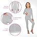 Rocky Thermal Underwear for Girls Fleece Lined Thermals Kids Base Layer Long John Setthumb 2