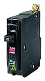Square D by Schneider Electric QOB120CP 20-Amp Single-Pole Bolt-On Circuit Breaker