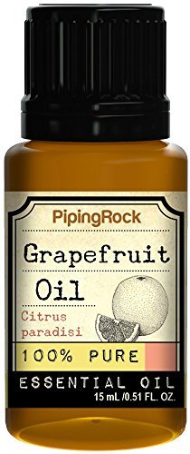 Piping Rock Pink Grapefruit 100% Pure Essential Oil 1/2 oz (15 ml) Dropper Bottle Therapeutic Grade