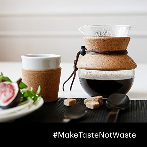 Bodum Pour Over Coffee Maker, 17 Ounce, .5 Liter, Cork Band The Home