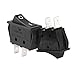 uxcell 10Pcs AC 20A/125V 22A/250V SPST 2 Terminal 2 Position Boat Rocker Switches Black On-Off UL Listed