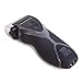 HDE Men's Rechargeable Cordless Travel Shaver Razor Electric Precision Trimmer Groomer- Carbon Fiber Gray