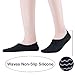 Women No Show Liner Socks Cotton Non Slip Casual Invisible Socks for Flats, Loafers(6 Pairs)