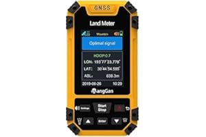 VOROLE Land Surveying Machine, Professional GNSS Receiver GPS Land Meter with Color Screen for Area Measurement