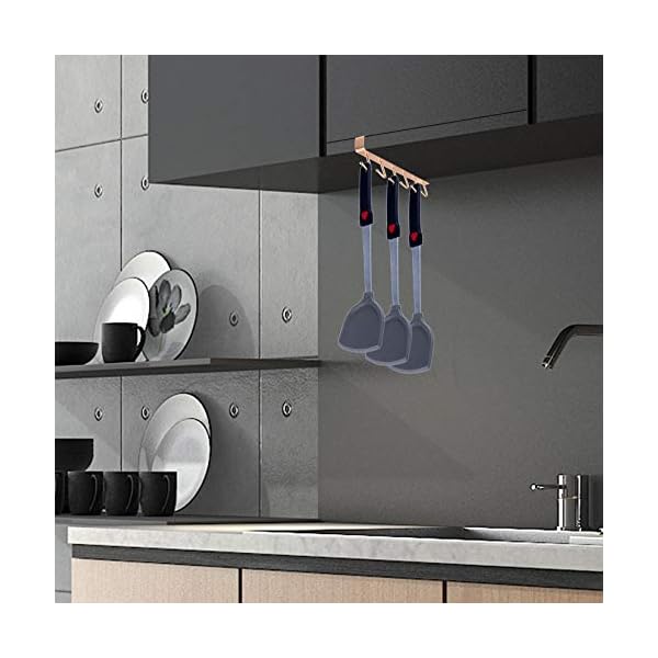 Tea-Cup-Mug-Trees-Hooks-Holder-Under-Cabinet-Hanger-Rack-Cupboard-Organizers-Hanging-Shelf-Kitchen-Storage-Organisation-for-Home-Hooks Xiaheipi Tea Cup Mug Trees Hooks Holder, Under Cabinet Hanger Rack, Cupboard Organizers Hanging Shelf, Kitchen Storage…