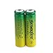 10 Pcs 3.7V 1200mAh 14500 AA Li-ion Battery Button Top Rechargeable Batteries for Camera Flashlight Torch Headlamp