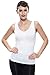 Franato Women's Shapewear Camisole Seamless Basic Smoothing Tank Top White Large