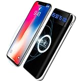 Wireless Charger Power Bank,KAPPET 20000mAh External Battery Charger Pack Portable Charger Battery Pack Portable Charger for iPhone Xs,iPhone XR,iPhone X,iPhone 8, Galaxy S8 S9 S7 Note 8/9