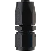 Fragola 220106-BL Pro-Flow Black Size (-6) Straight Hose Fitting