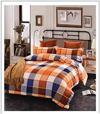 STELLAR HOME USA Trinity Printed Super Satin Feel Double BEDSHEET with 2 Pillow Cover- 230X250 cm