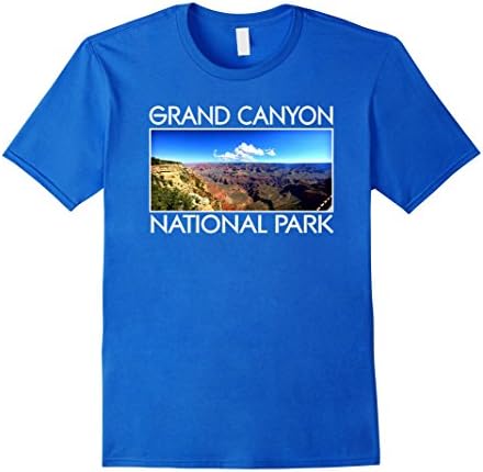 Men's Grand Canyon T Shirt | Grand Canyon National ParkT Shirt Small Royal Blue