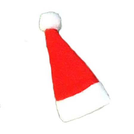 squarex 10-Teiliges Weihnachtsgeschirr-Set mit Messern und Gabeln, Weihnachtsmütze