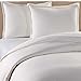 Cotton Craft - 220 TC Thread Count Sateen Weave - 2 Piece Duvet Set (Comforter Cover) - Twin - White - Super Soft Premium 100% Pure Combed Cotton - Set Contains: 1 Duvet 68x90 and 1 Shams 20x26 - Luxurious, Ultra Soft & Smooth as Silk - An outstanding value - Makes a great gift as well - Easy Care Machine Wash