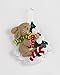 Bucilla Felt Applique Ornament Kit, 4.5 by 5.5-Inch, Forest Friends (Set of 6)