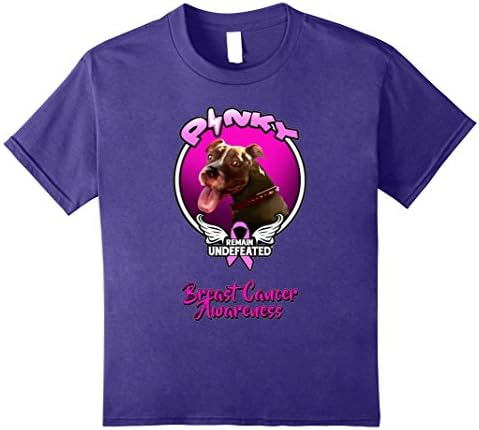 Kids Pinky - Remain Undefeated ~ T-Shirt 8 Purple