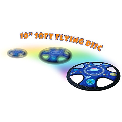 Free Style Fabric Soft Flying Disc 10" (Spacecraft) - Thumbnail 3