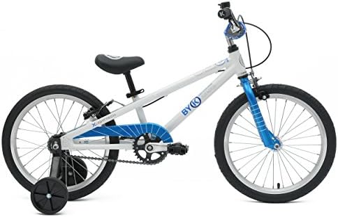 ByK E-350 Kid's Bike, 18 inch Wheels, 8.5 inch Frame, for Boys and Girls, Blue