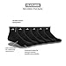 adidas Men's Athletic Quarter Sock (6-Pack)
