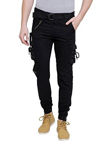 lubna collection dori style fit zipper cargo pant
