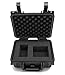 CASEMATIX Waterproof Smart Mini Projector Case Fits One Anker Nebula Capsule Max Projector with Remote, Power Adapter and More - Rigid Exterior and Shock Absorbing Custom Foam, Case Only primary