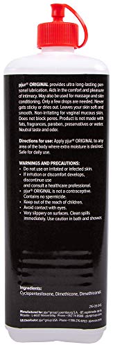 Pjur Original (33.8 Fluid Ounce / 1000 Milliliter) - Super Concentrated Silicone Personal Lubricant - Thumbnail 5
