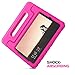 MoKo Case for Samsung Galaxy Tab A 8.0 2018 SM-T387, EVA Kids Shock Proof Convertible Handle Light Weight Protective Cover Compatible with Samsung Galaxy Tab A 8.0 Inch 2018 Release Tablet - Magenta