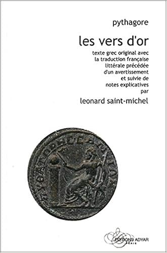 Les Vers d'Or - Pythagore, by Pythagore