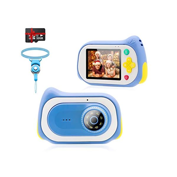 Veroyi Digitalkamera Kinder mit Mikroskopfunktion