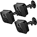 Blulu Adjustable Wall Mount 360 Degree Mounting Bracket for Blink XT Indoor/Outdoor Security Camera (3, Black)