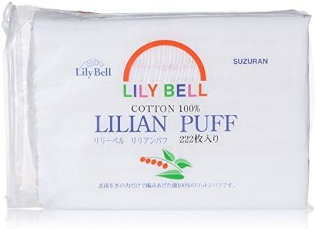 Lily Bell Facial Cotton Pad Square Puffs 100% Pure Cotton (222 PCS)